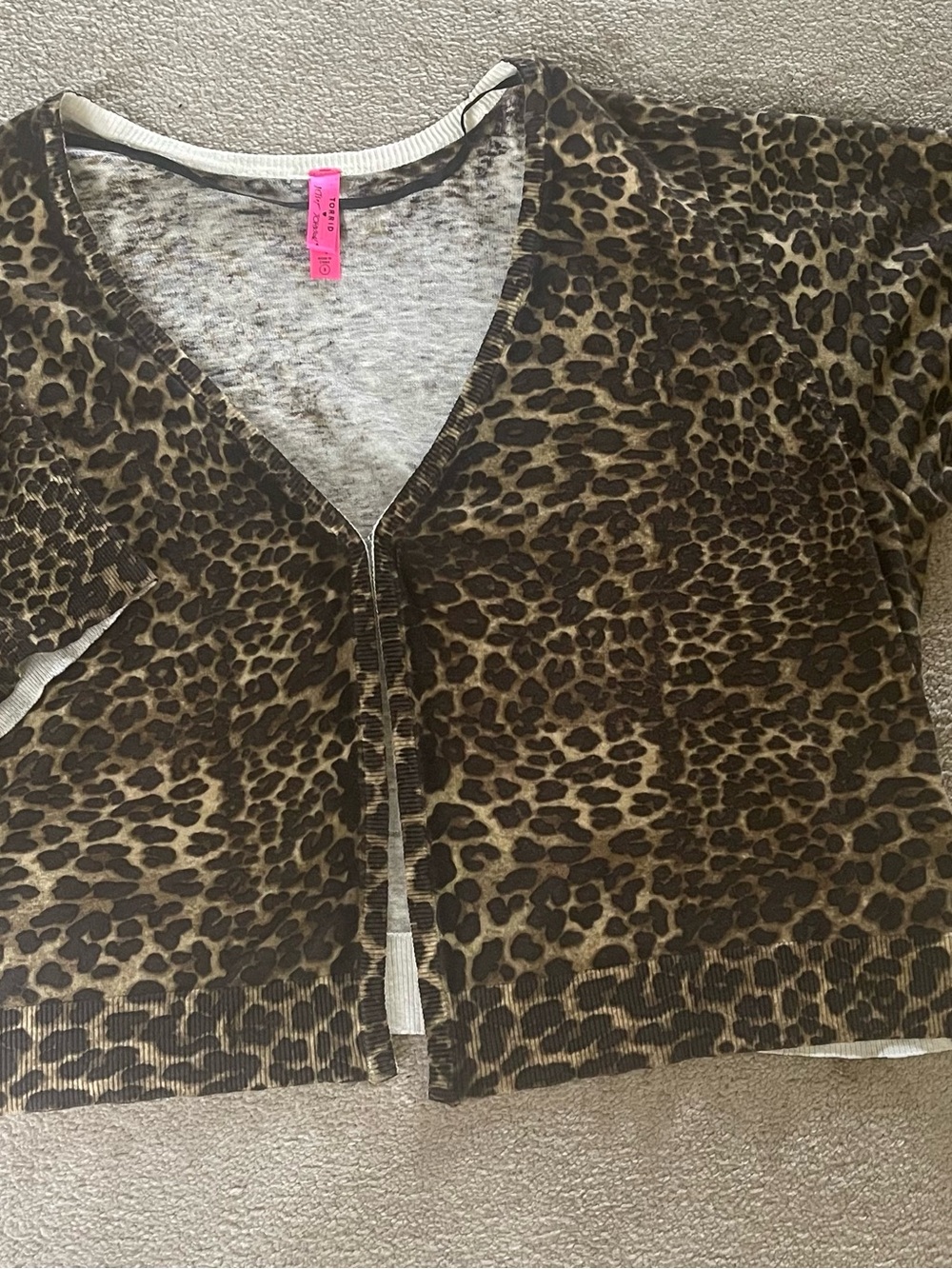 Torrid and Betsy Johnson Leopard Shrug